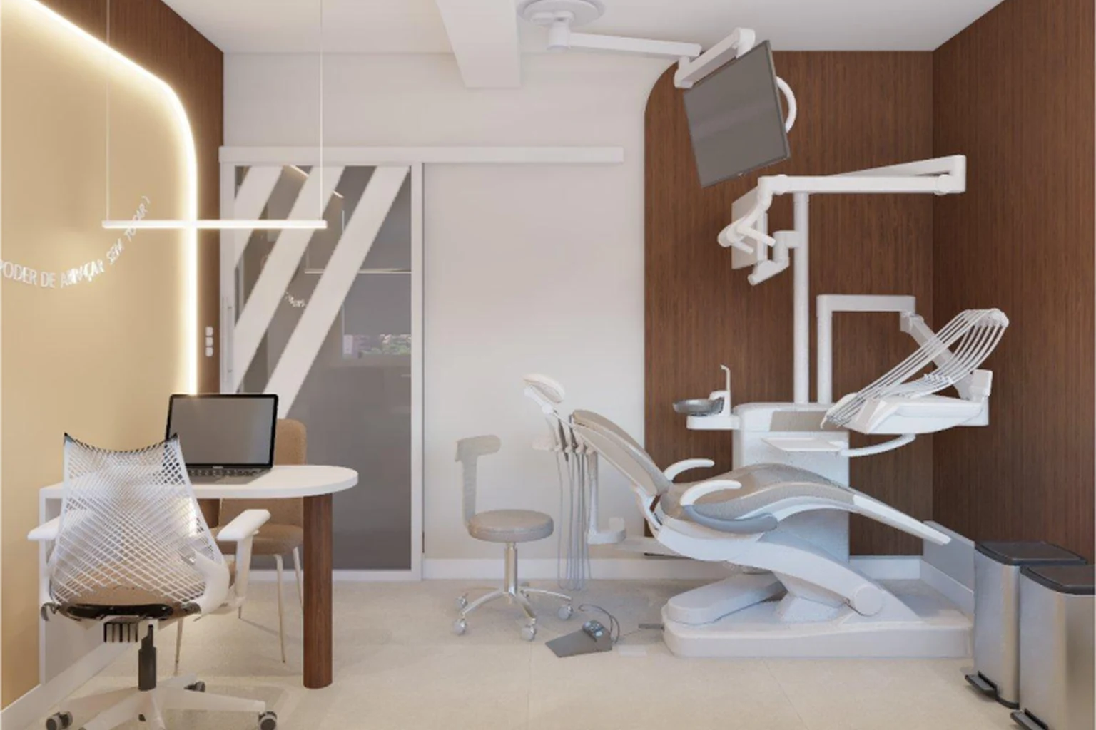 Consultório para odontologia na Vellare, em Itajaí