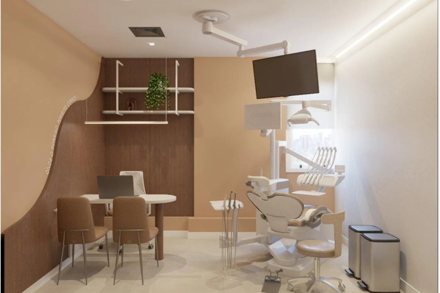 Consultório para odontologia na Vellare, em Itajaí